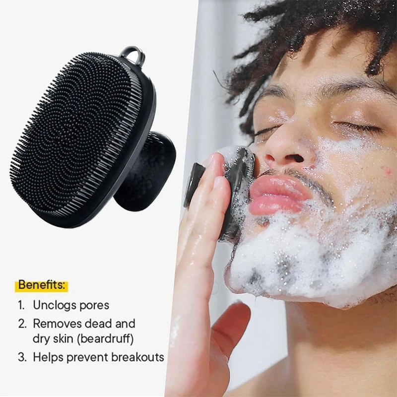 Silicone Face Scrubber Electric - Purificador de rosto de silicone para
