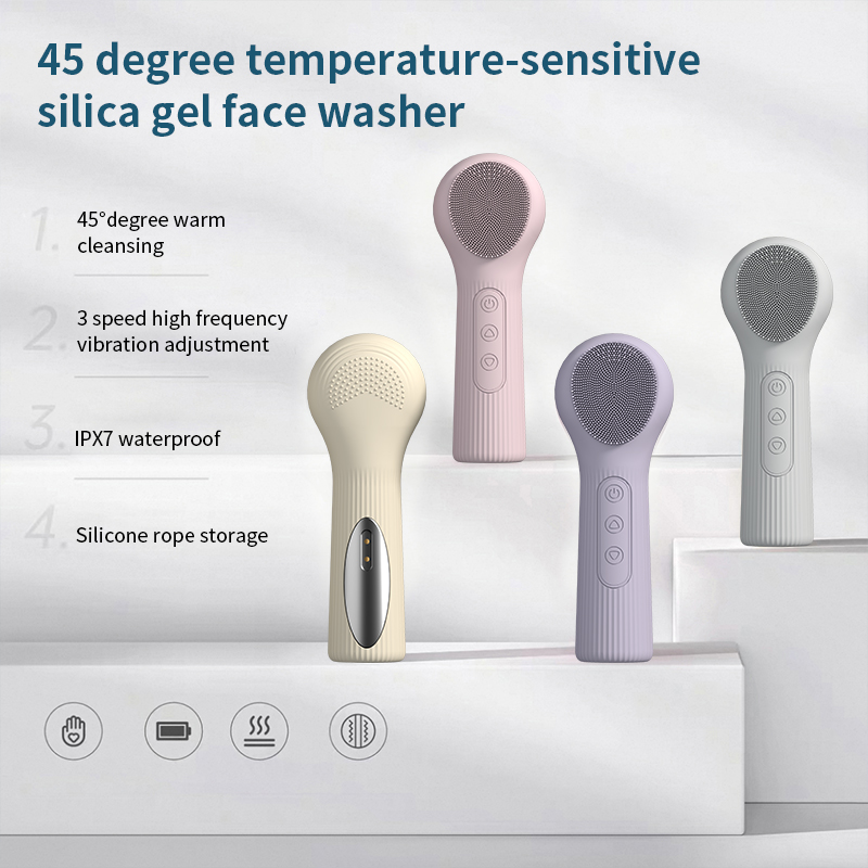 Escova de Limpeza Facial de Si - Silicone Face Scrubber Electric avaliação e preço