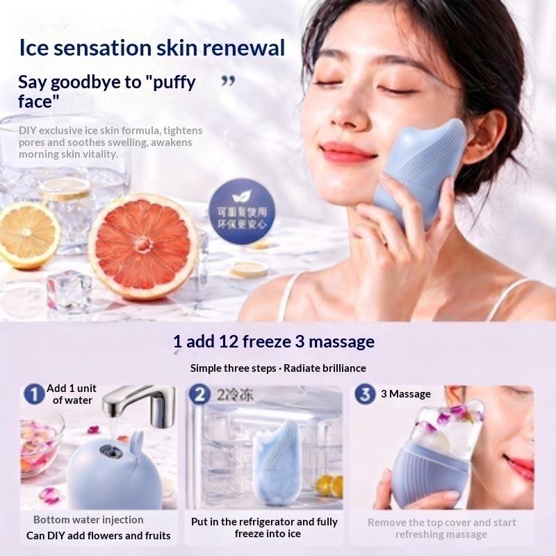 {+} Rolo de gelo para rosto e  - Face Ice Roller Puffiness avaliação e preço