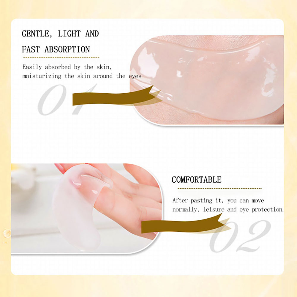 10 pçs = 5 pares máscara de ol - Collagen Under Eye Patches avaliação e preço