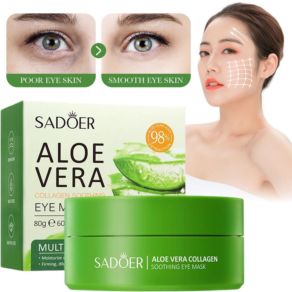 60 peças máscara de colágeno d - Collagen Under Eye Patches avaliação e preço