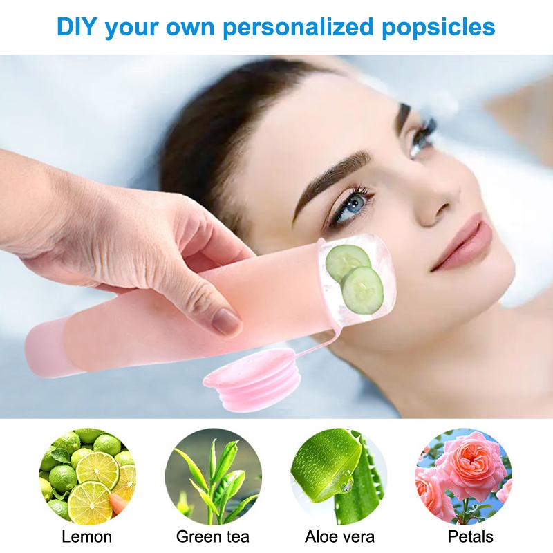 1PC Rolo de Gelo Facial de Sil - Face Ice Roller Puffiness avaliação e preço
