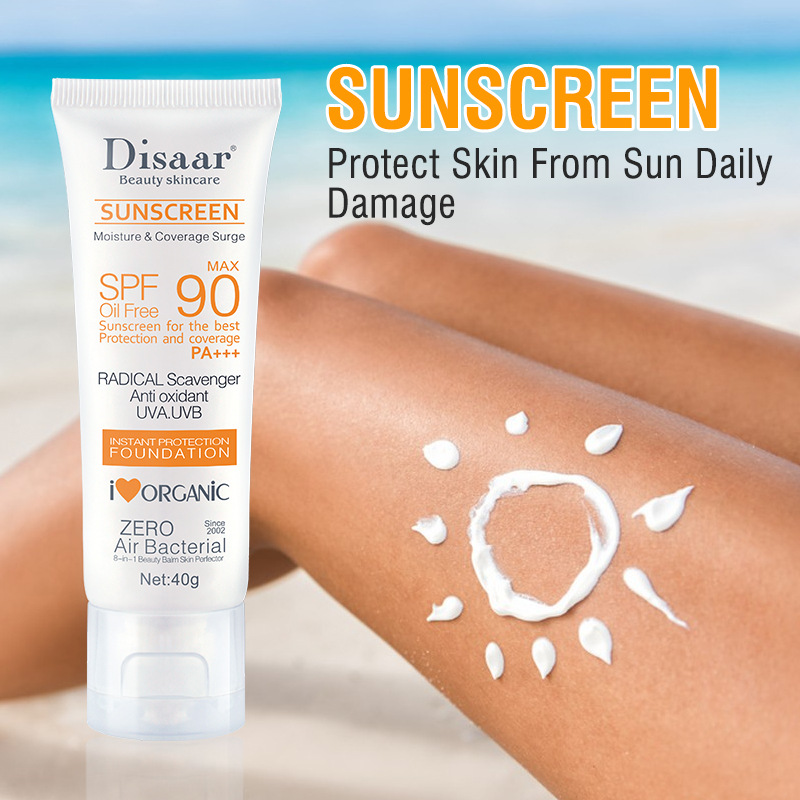 Protetor solar corporal facial - Spf 50 Waterproof Sunscreen avaliação e preço