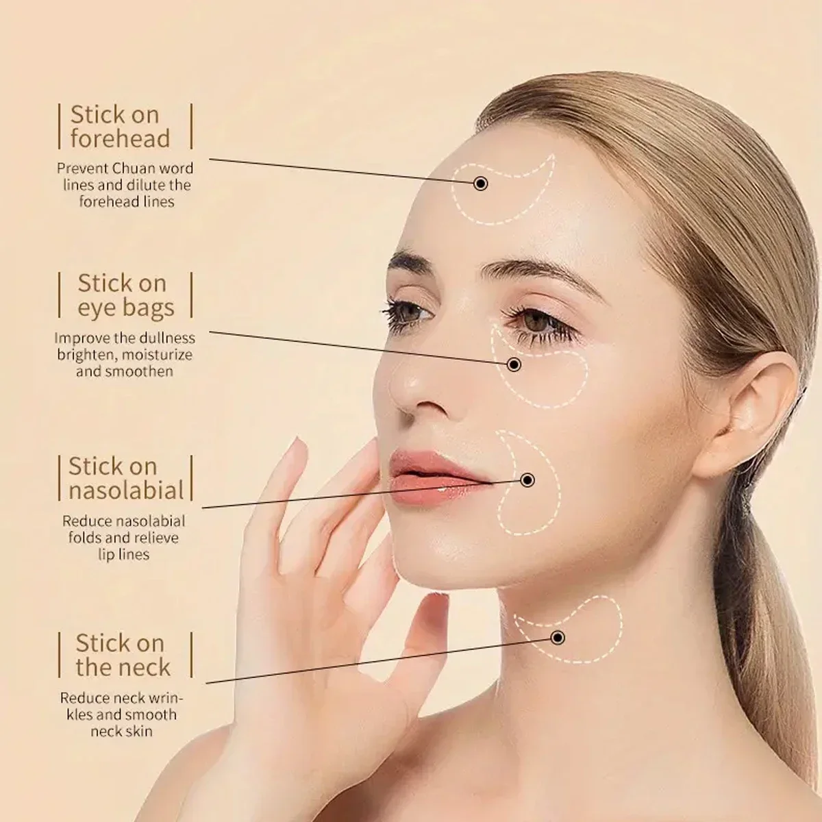 60pcs máscara de olho de ácido - Collagen Under Eye Patches avaliação e preço