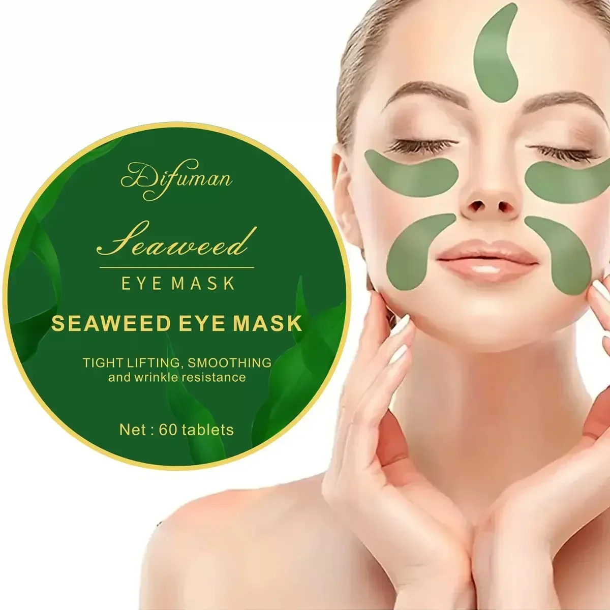 60pcs máscara de olho de ácido - Collagen Under Eye Patches avaliação e preço