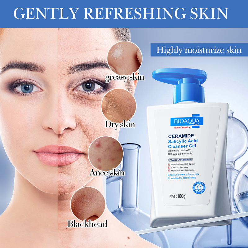 Gel de Limpeza com Ceramida e  - Salicylic Acid Blackhead Remover avaliação e preço