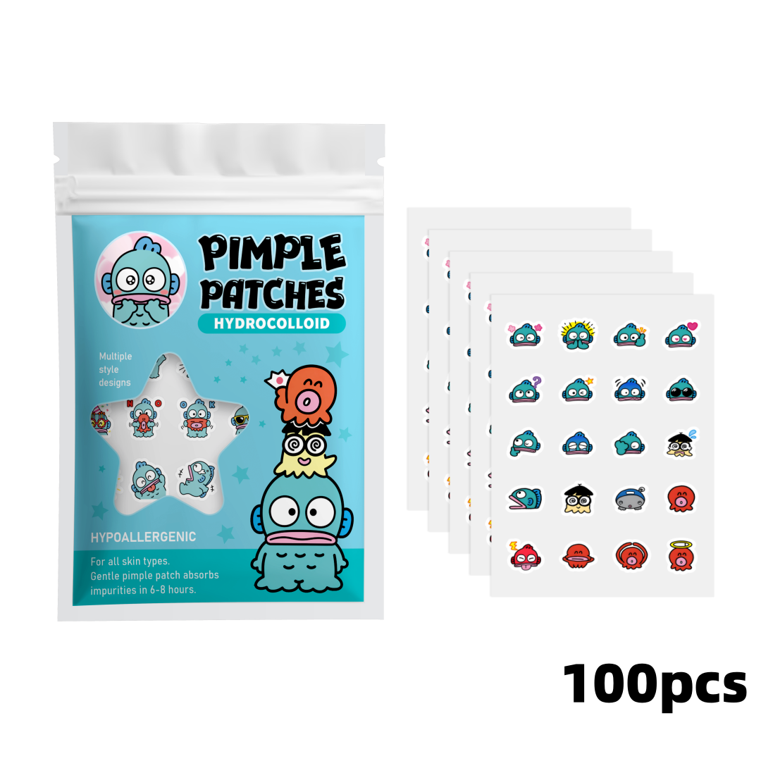 100/20PCS Adesivos Hidrocoloid - Hydrocolloid Pimple Patch avaliação e preço