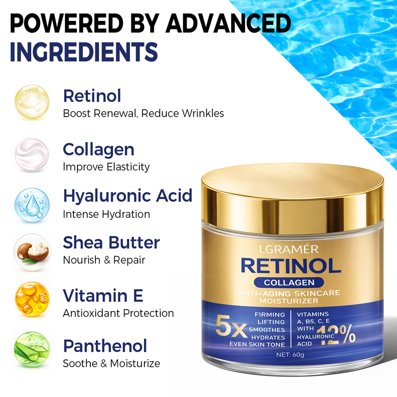 Creme facial com retinol, hidr - Retinol Anti Wrinkle Cream avaliação e preço