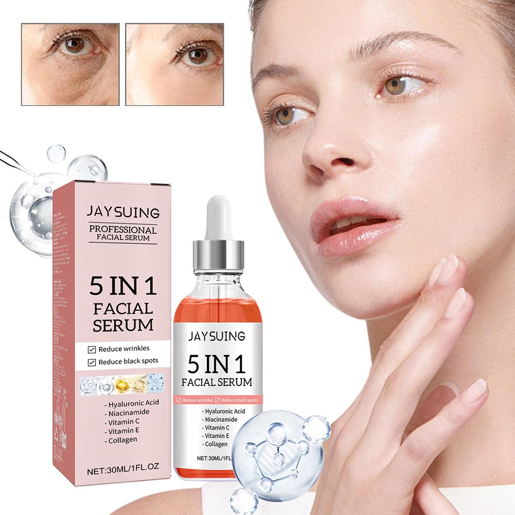 Sérum Facial 5 em 1 com Vitami - Hyaluronic Acid Facial Serum avaliação e preço