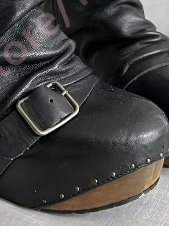 Botas Femininas Retrô Pretas c - Nail Art avaliação e preço