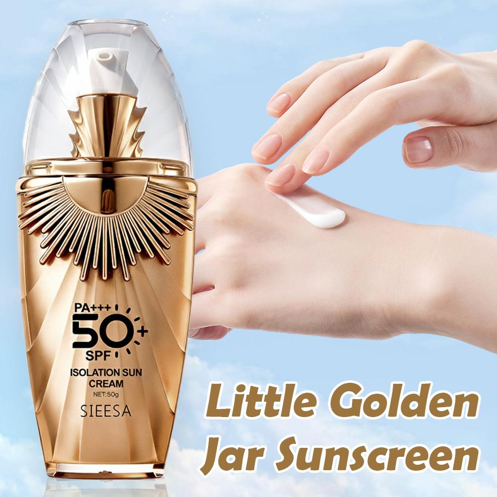 Protetor Solar Facial SPF 50+  - Spf 50 Waterproof Sunscreen avaliação e preço