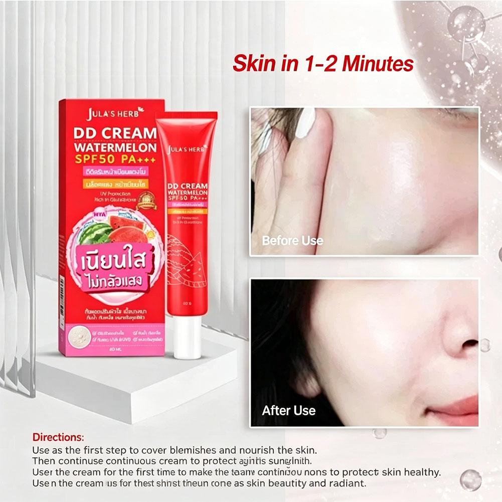 Creme DD de Melancia SPF50 PA+ - Spf 50 Waterproof Sunscreen avaliação e preço