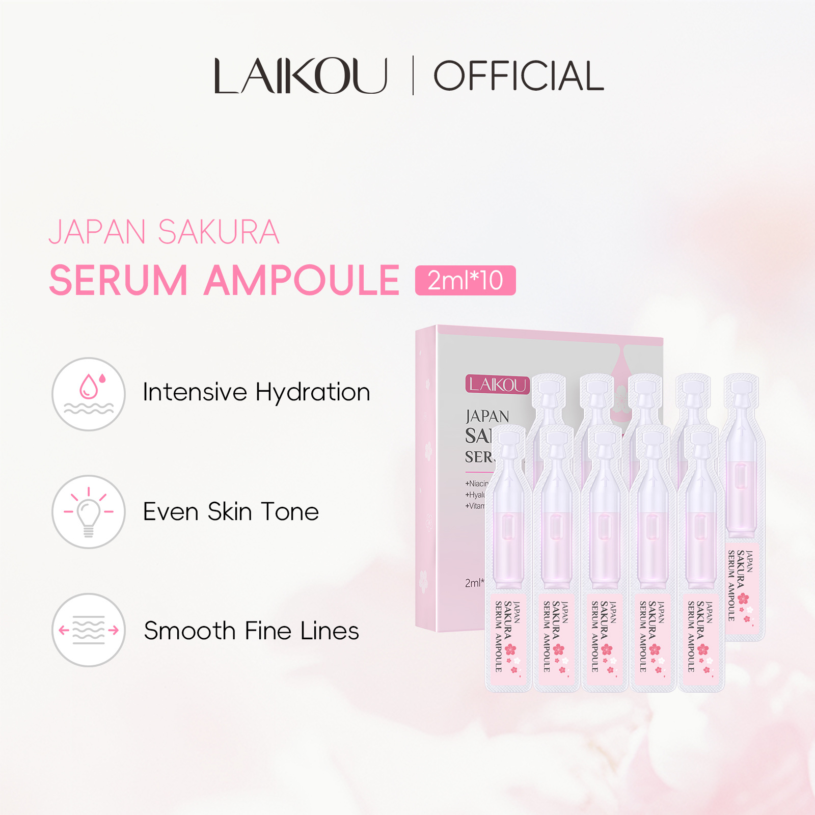 10pcs Sérum Facial Hidratante  - Niacinamide Pore Shrinking Essence avaliação e preço